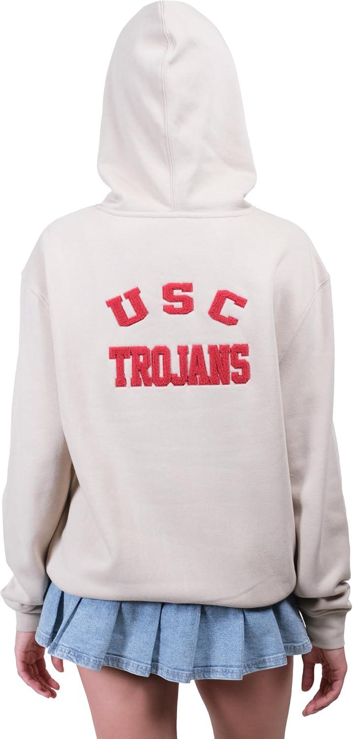 imageUltra Game Womens NCAA Official Super Soft Sweatshirt HoodieSand