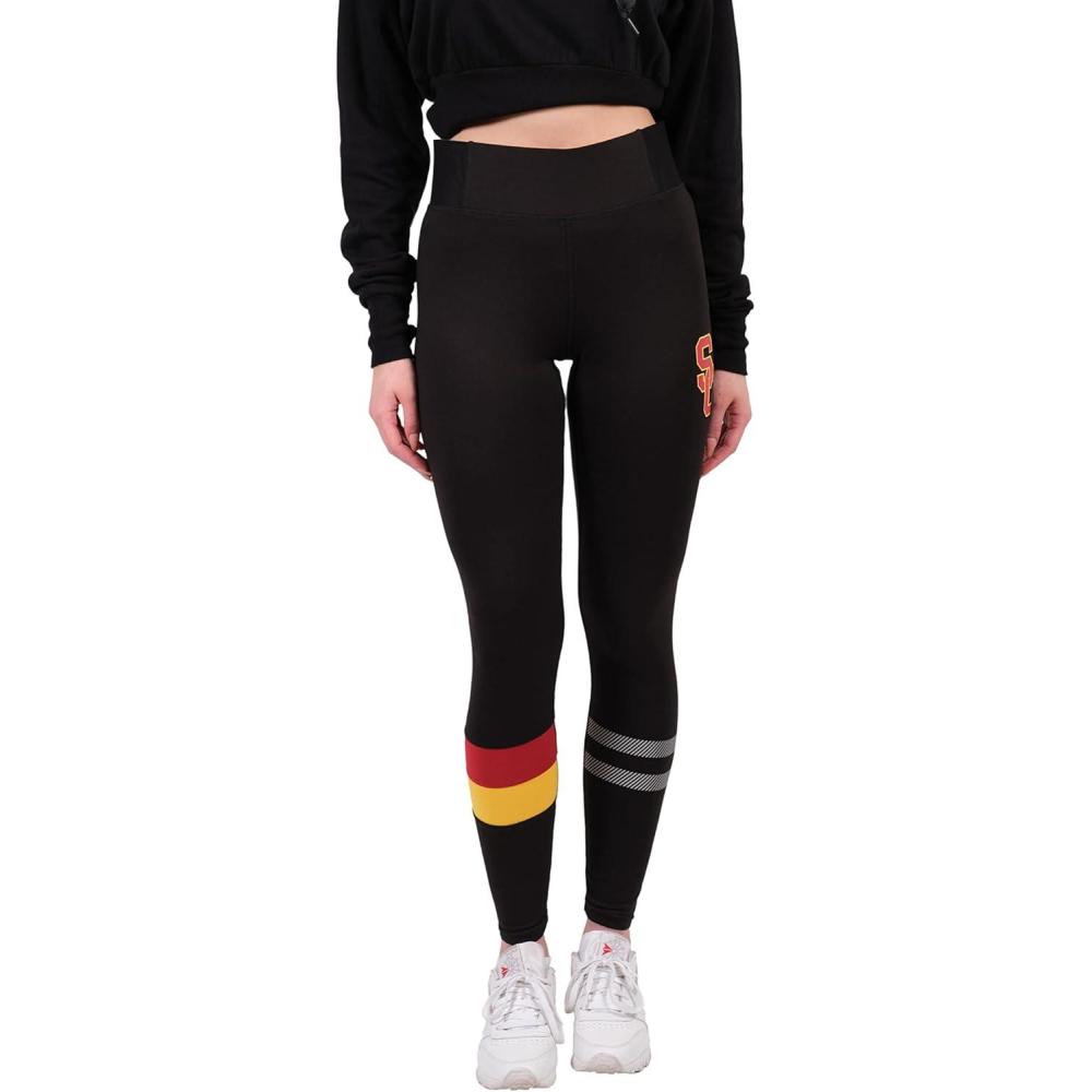 imageUltra Game NCAA Womens NCAA Official Leggings Workout PantsBlack