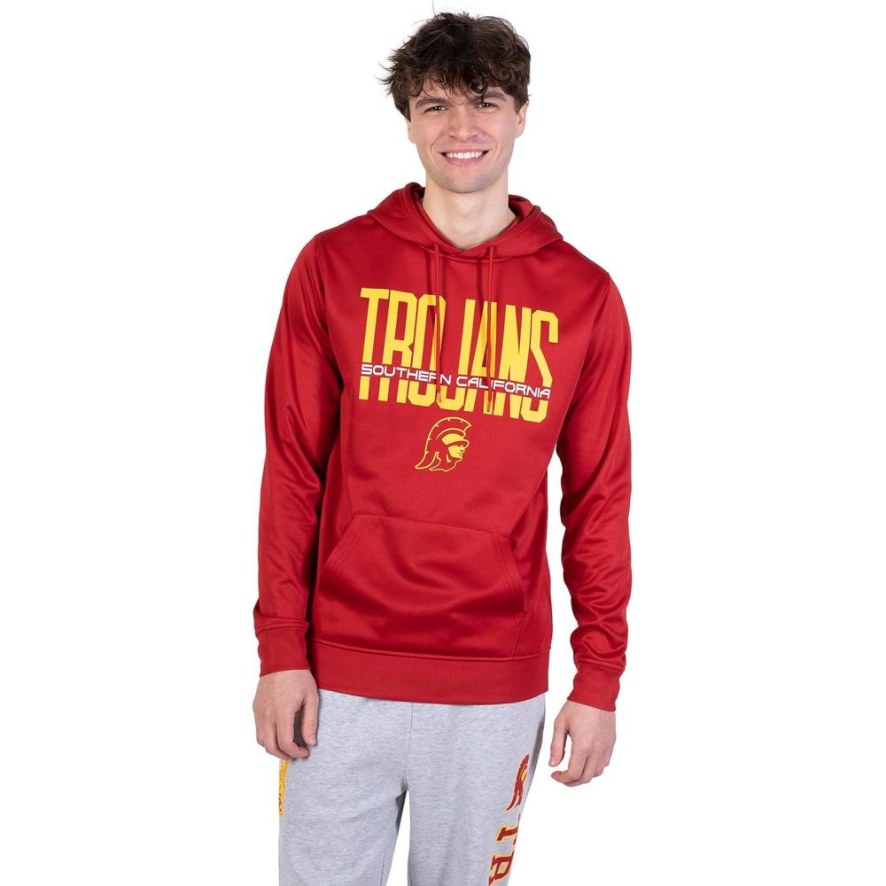 imageUltra Game NCAA mens Ncaa Official Midtown Pullover Hoodie SweatshirtTeam Color