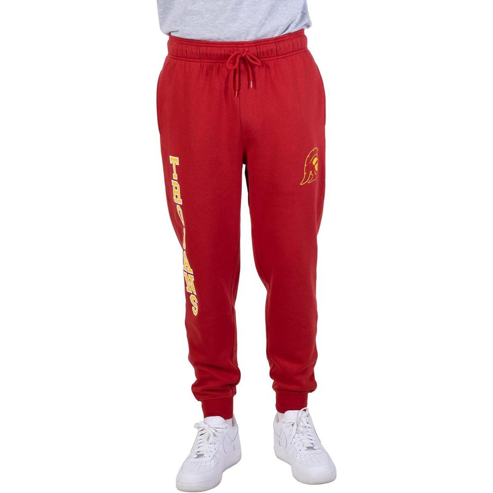 imageUltra Game NCAA mens Ncaa Official Super Soft Jogger SweatpantsTeam Color