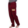 Ultra Game Men’s NCAA Official Sleepwear Super Soft Flannel Pajama Loungewear Pants(Team Color)