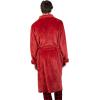 Ultra Game NCAA Men’s Lounge Bath Robe, USC Trojan, Cardinal Red, 1SIZE
