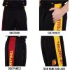 Ultra Game NCAA Mens NCAA Official Poly Interlock Air Mesh Shorts(Black)