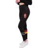 Ultra Game NCAA Womens NCAA Official Leggings Workout Pants(Black)