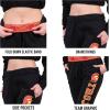 Ultra Game NCAA Womens NCAA Official Worelaxed Fit Fleece Jogger Pants(Black)