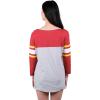 Ultra Game NCAA Womens NCAA Official Wot Raglan Baseball 3/4 Long Sleeve Tee Shirt(Team Color)