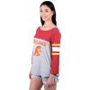 Ultra Game NCAA Womens NCAA Official Wot Raglan Baseball 3/4 Long Sleeve Tee Shirt(Team Color)