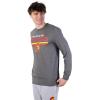 Ultra Game NCAA mens Ncaa Official Long Sleeve Pullover Sweatshirt(Heather Charcoal)