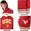 Ultra Game NCAA mens Ncaa Official Soft Fleece Pullover Hoodie Sweatshirt(Team Color)