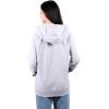 Ultra Game NCAA womens Ncaa Official Wosoft Fleece Pullover Hoodie Sweatshirt With Varsity Stripe(Heather Gray)