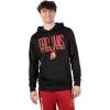 Ultra Game NCAA mens Ncaa Official Midtown Pullover Hoodie Sweatshirt(Black)