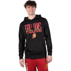 Ultra Game NCAA mens Ncaa Official Midtown Pullover Hoodie Sweatshirt(Black)