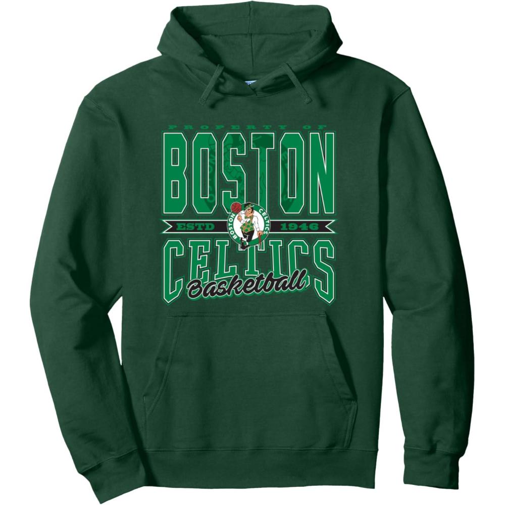 imageNBA Boston Celtics Nonstop Action Pullover HoodieDark Green