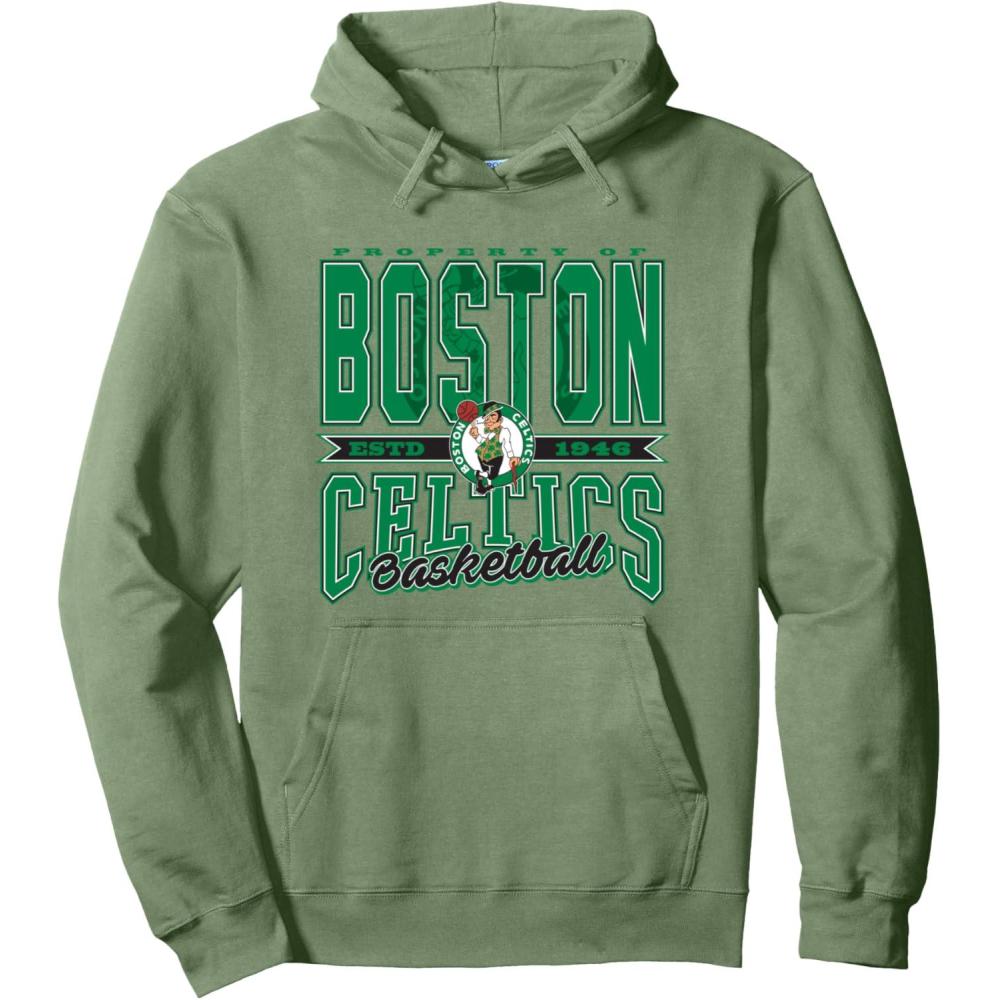 imageNBA Boston Celtics Nonstop Action Pullover HoodieSage Green