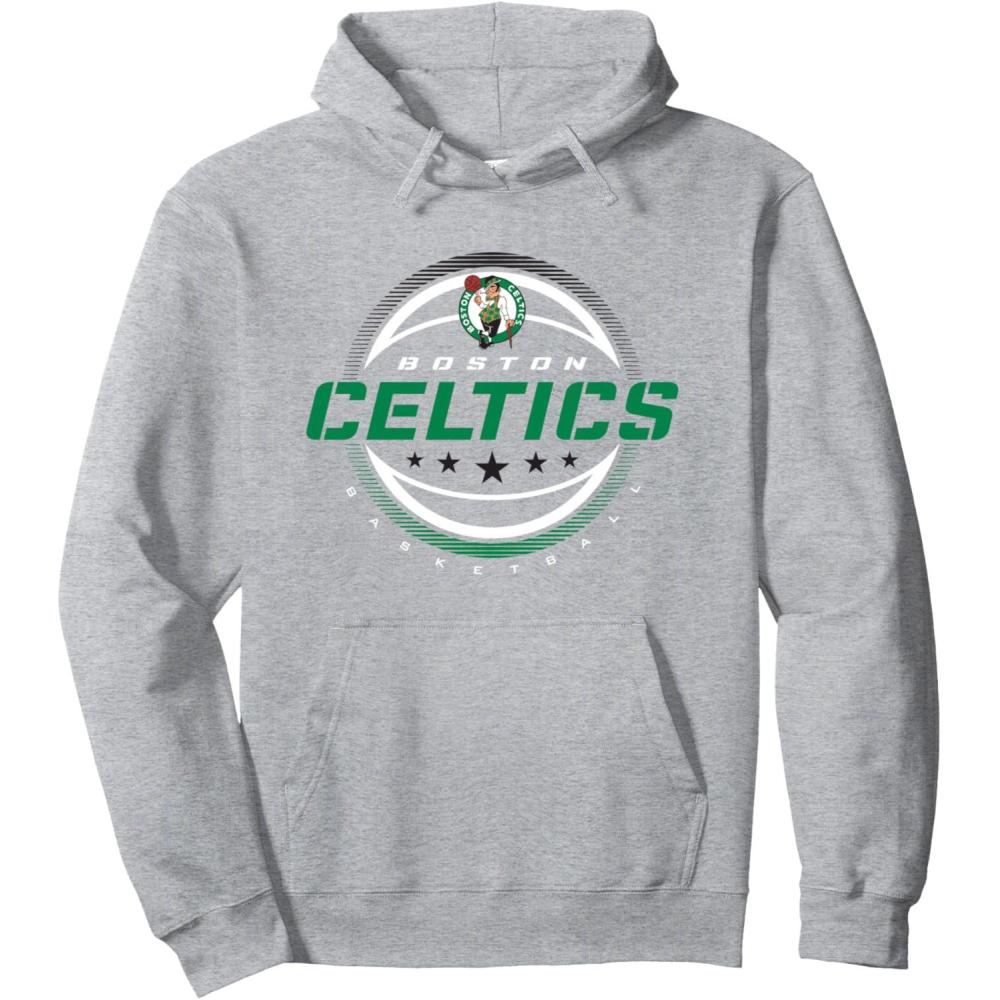 imageNBA Boston Celtics The Rock Pullover HoodieHeather Grey