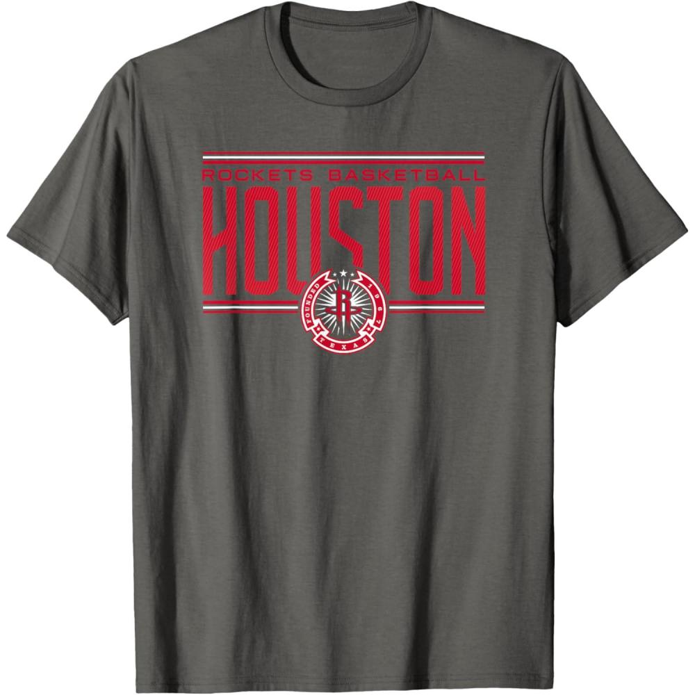 imageNBA Houston Rockets City Pride TShirtAsphalt Grey