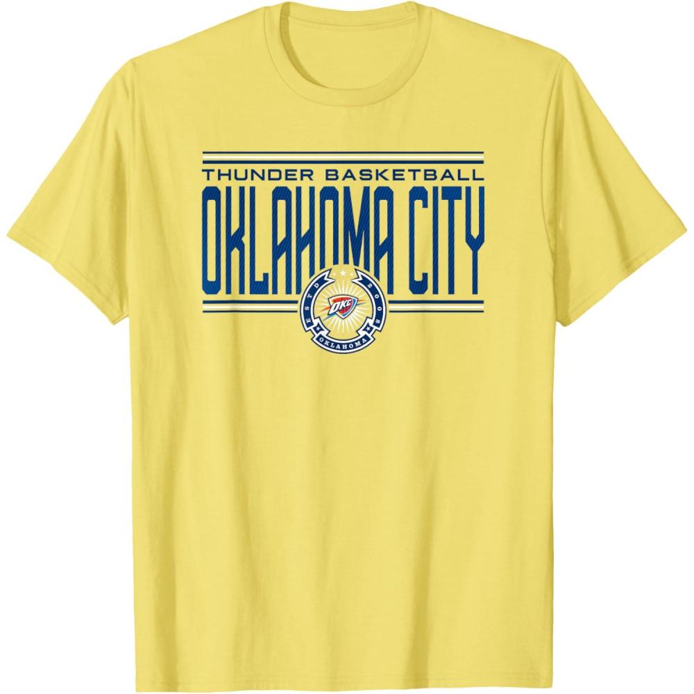 imageNBA Oklahoma City Thunder City Pride TShirtLemon Yellow