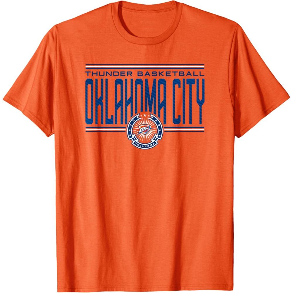 imageNBA Oklahoma City Thunder City Pride TShirtOrange