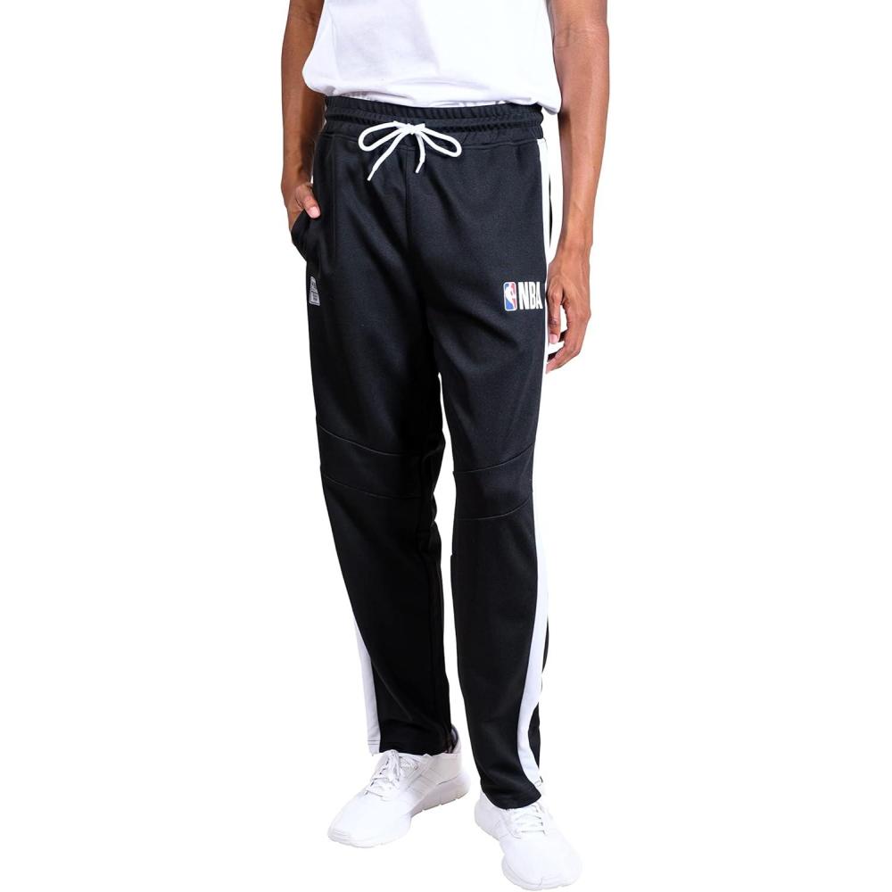 imageUltra Game Mens NBA Official Super Soft Track Running PantsBlack