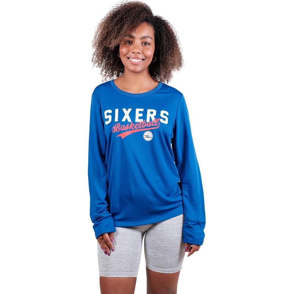 imageUltra Game NBA Womens Soft Long Sleeve Fashion TShirtTeam Color