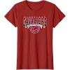 NBA Cleveland Cavaliers Coming At Ya T-Shirt(Cranberry Red)