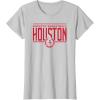 NBA Houston Rockets City Pride T-Shirt(Silver Grey)