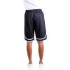 NBA Men’s Active Knit Basketball Training Shorts(Black)