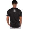 Ultra Game Men’s NBA Official Super Soft Active T-Shirt(Black)