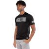 Ultra Game Men’s NBA Official Super Soft Active T-Shirt(Black)
