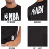 Ultra Game Men’s NBA Official Super-Soft 2 Pack Active Tee Shirt(Black /Heather Grey)