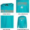 Ultra Game Men’s NFL Official Game Day Long Sleeve T-Shirt(Team Color)