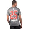 Ultra Game NBA Men’s Short Sleeve T-Shirt(Heather Gray)