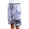 Ultra Game NBA Men’s Super-Soft Basketball Training Shorts, Light Grey, Small