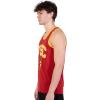 Ultra Game NCAA Mens NCAA Official Poly Air Mesh Sleeveless Jersey Tank Top(Team Color)