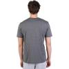 Ultra Game NCAA Mens NCAA Official Poly Interlock Tee Shirt(Heather Charcoal)