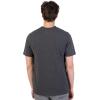 Ultra Game NCAA Mens NCAA Official Upright Logo Short Sleeve Tee Shirt(Heather Charcoal)