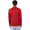 Ultra Game NCAA mens Ncaa Official Quarter Zip Pullover Sweatshirt(Cardinal Red)