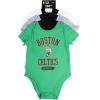 Ultra Game Youth NBA Official Baby Super Soft Cotton 3 Pack Creeper Bodysuit(Assorted)