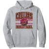 NBA Cleveland Cavaliers Courtside Pullover Hoodie(Heather Grey)