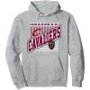 NBA Cleveland Cavaliers Rise Above Pullover Hoodie(Heather Grey)