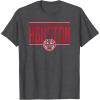 NBA Houston Rockets City Pride T-Shirt(Dark Heather Grey)