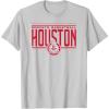 NBA Houston Rockets City Pride T-Shirt(Silver Grey)