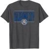 NBA Oklahoma City Thunder City Pride T-Shirt(Dark Heather Grey)