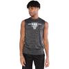 Ultra Game Mens Men’s Gun Show Slvlss Top(Black Space Dye)