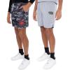 Ultra Game NBA Men’s Active Locker Room Short, Black Camo, XX-Large