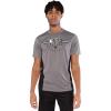 Ultra Game NBA Men’s Super-Soft Active Tee Shirt Heather Charcoal