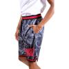 Ultra Game NBA Men’s Super-Soft Basketball Training Shorts(Black)