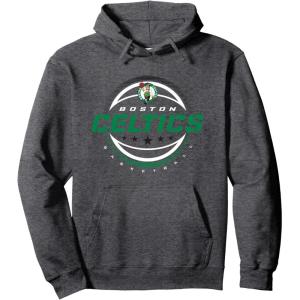 NBA Boston Celtics The Rock Pullover Hoodie(Dark Heather Grey)
