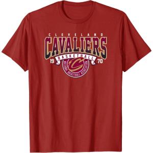 NBA Cleveland Cavaliers Coming At Ya T-Shirt(Cranberry Red)