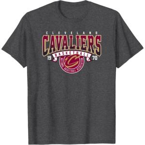 NBA Cleveland Cavaliers Coming At Ya T-Shirt(Dark Heather Grey)